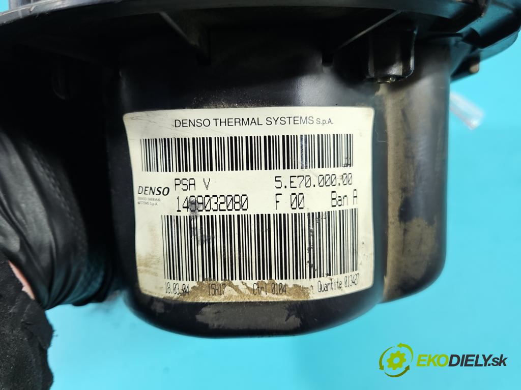 Citroen C8 2002-2014 2.0 hdi 107 HP manual 79 kW 1997 cm3 5- ventilátor vzduchu 1499032080