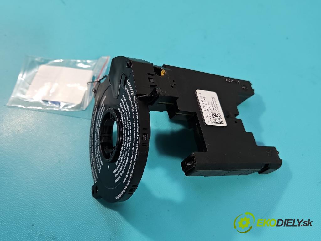 Mercedes S W221 2005-2013 3.5 V6 272 HP automatic 200 kW 3498 cm3 4- snímač uhla otočenie: A2215452332