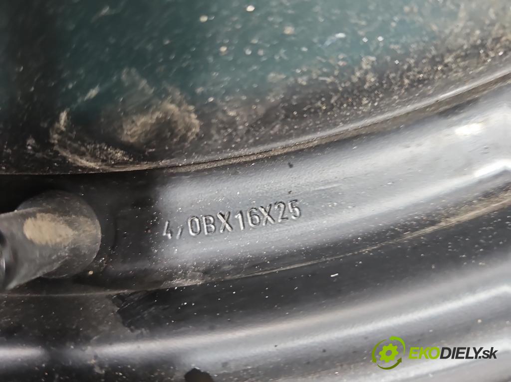 Ford Focus Mk2 2004-2011 1.6 16V 101 HP manual 74 kW 1596 cm3 5- koleso rezervne 16"