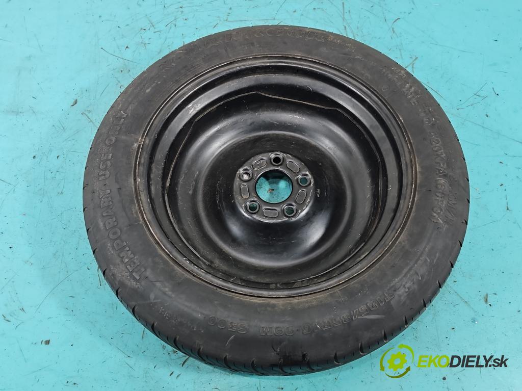Ford Focus Mk2 2004-2011 1.6 16V 101 HP manual 74 kW 1596 cm3 5- koleso rezervne 16"
