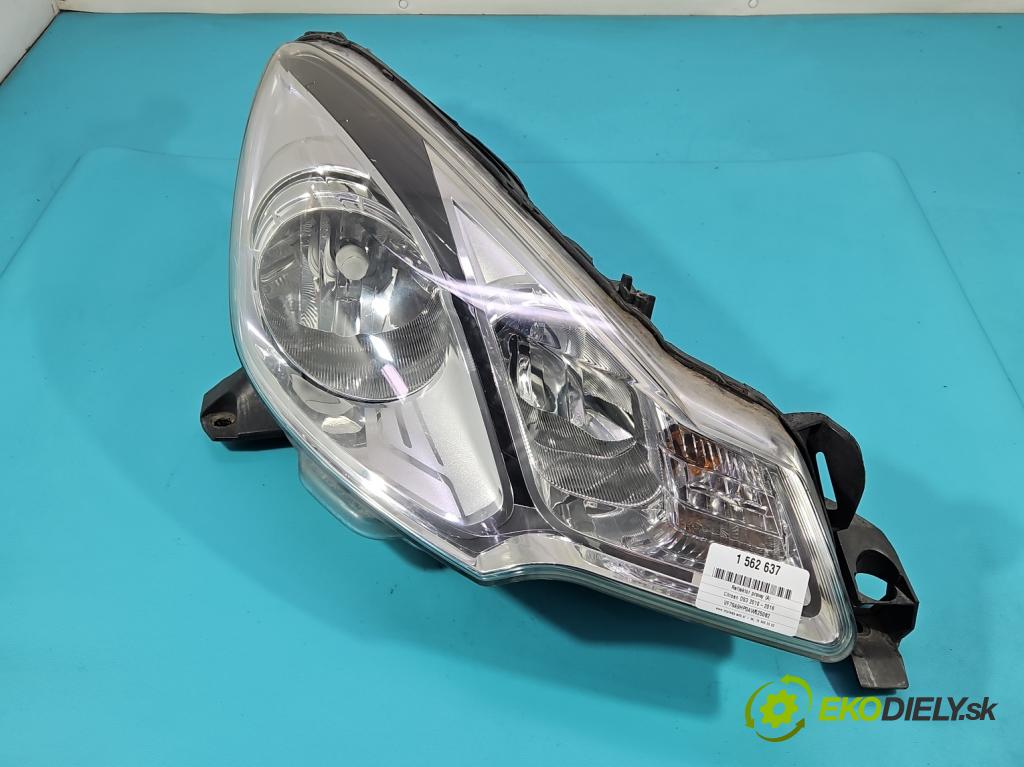Citroen DS3 2010-2016 1.6 hdi 92 HP manual 68 kW 1560 cm3 3- Reflektor: pravý  (Svetlo predné pravé)
