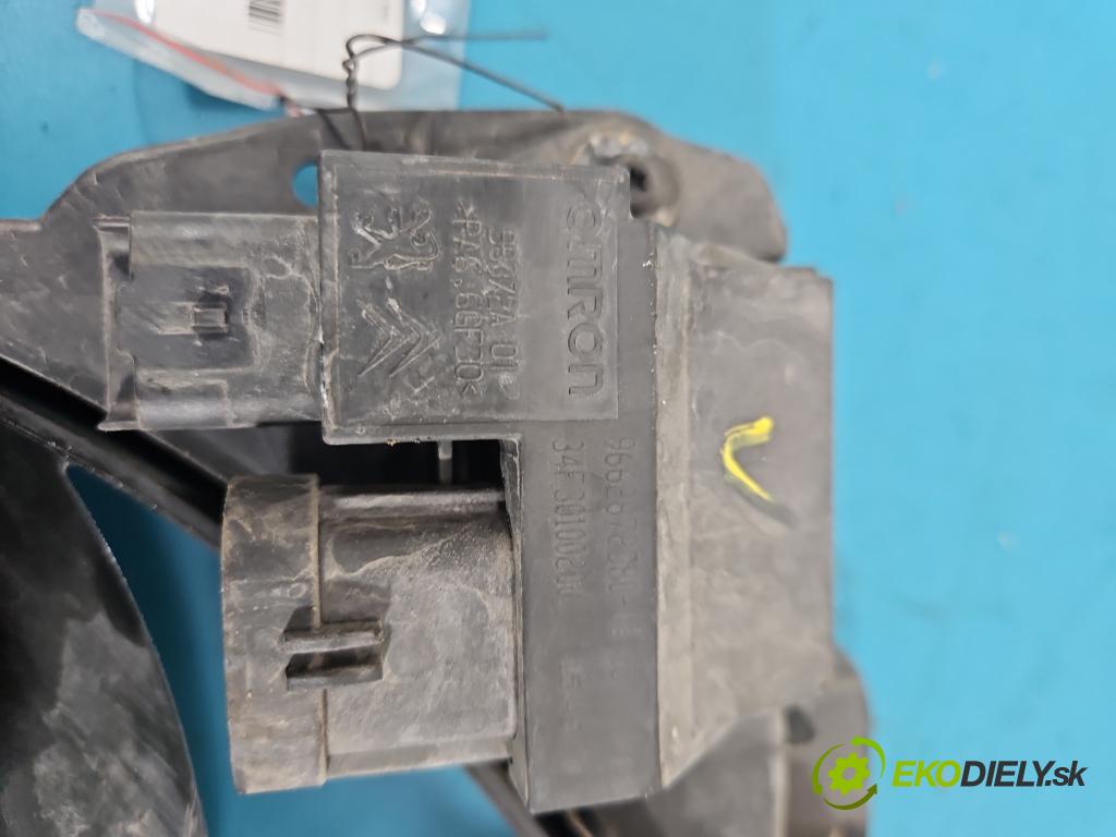 Citroen DS3 2010-2016 1.6 hdi 92 HP manual 68 kW 1560 cm3 3- Ventilátor chladiča 9682895680