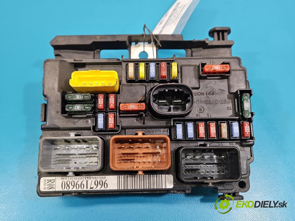 Citroen DS3 2010-2016 1.6 hdi 92 hp manual 68 kW 1560 cm3 3- řídící jednotka 9667199680