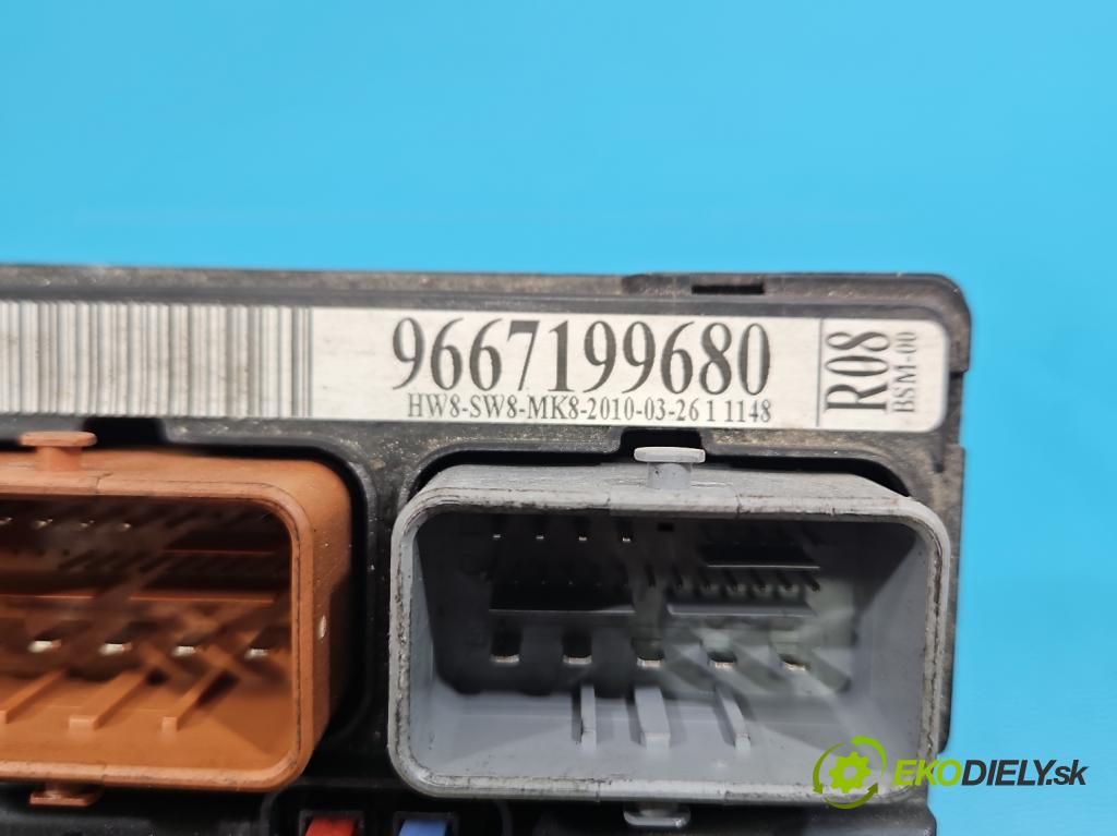 Citroen DS3 2010-2016 1.6 hdi 92 hp manual 68 kW 1560 cm3 3- řídící jednotka 9667199680