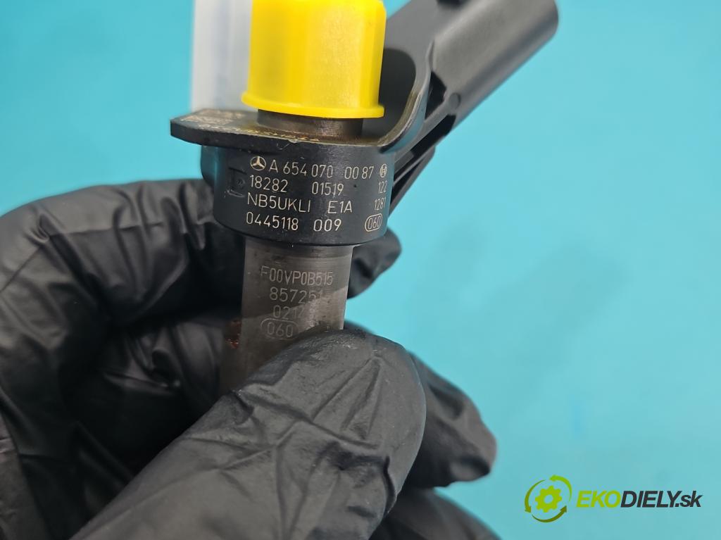 Mercedes S W222 2013-2020 3.0 cdi 656929 340KM automatic 250 kW 2925 cm3 4- vstřikovač 0445118009 (Vstřikovač paliva)