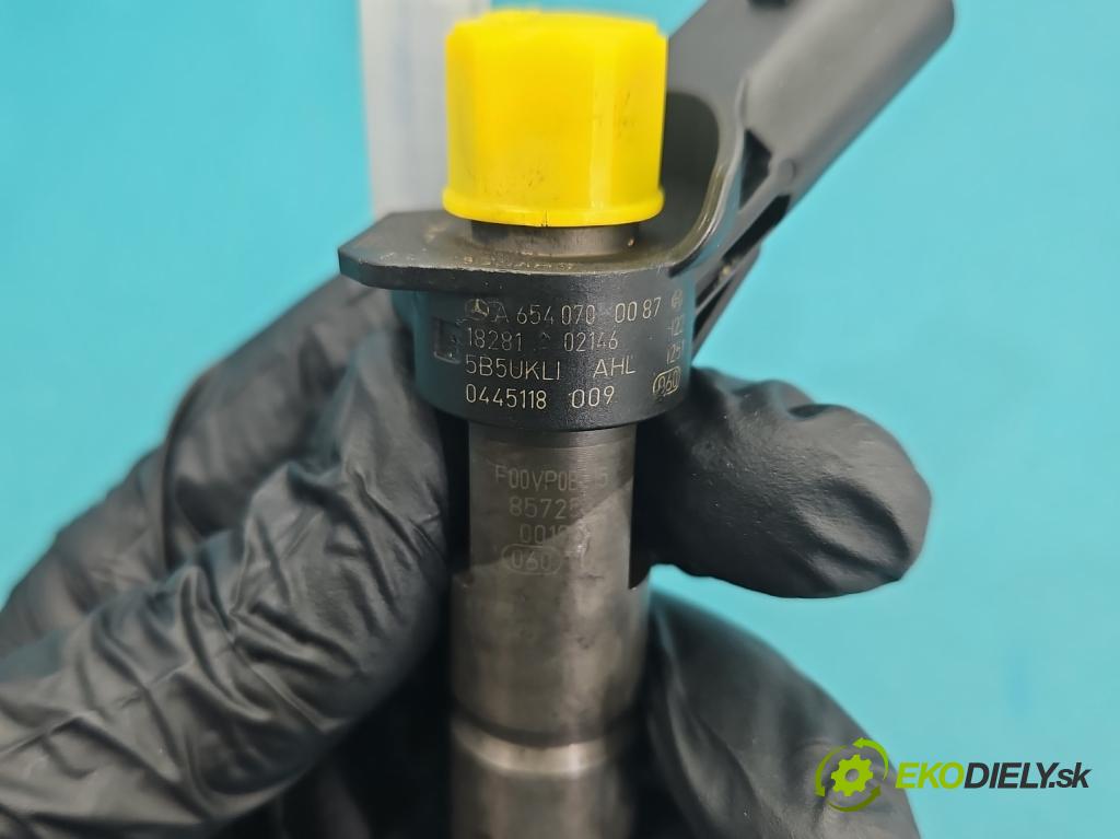 Mercedes S W222 2013-2020 3.0 cdi 656929 340KM automatic 250 kW 2925 cm3 4- vstřikovač 0445118009 (Vstřikovač paliva)