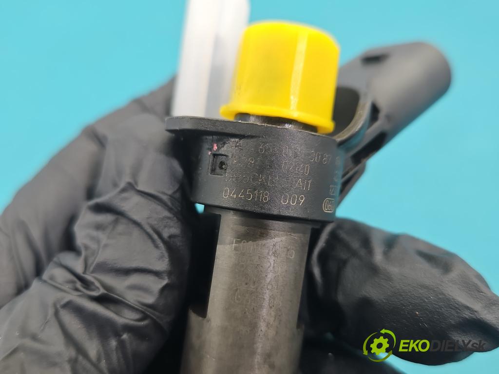 Mercedes S W222 2013-2020 3.0 cdi 656929 340KM automatic 250 kW 2925 cm3 4- vstřikovač 0445118009 (Vstřikovač paliva)