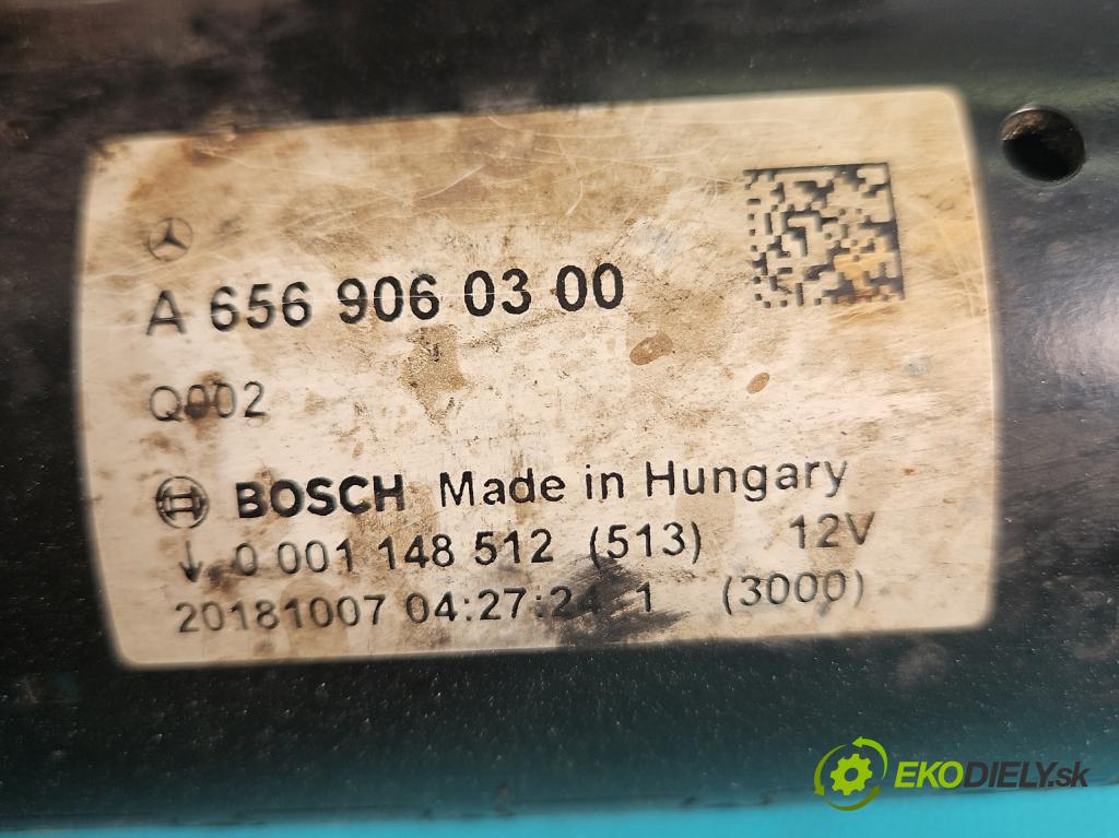 Mercedes S W222 2013-2020 3.0 cdi (656929) 340KM: automatic 250 kW 2925 cm3 4- štartér A6569060300 (Štartér)