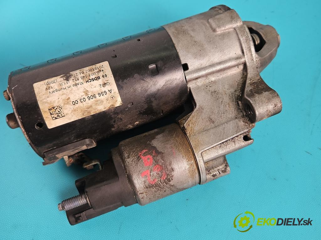 Mercedes S W222 2013-2020 3.0 cdi (656929) 340KM: automatic 250 kW 2925 cm3 4- štartér A6569060300 (Štartér)