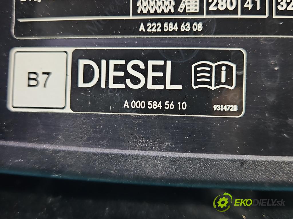 Mercedes S W222 2013-2020 3.0 cdi (656929) 340KM automatic 250 kW 2925 cm3 4- Klapka nalévání paliva A0005845610 (Klika dveří ostatní)