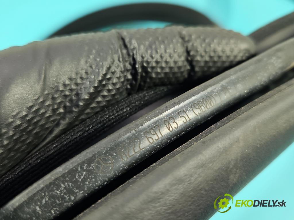 Mercedes S W222 2013-2020 3.0 cdi 656929 340KM: automatic 250 kW 2925 cm3 4- Těsnění: dvere zadné ľavé A2226970351 (Karoséria ostatné)