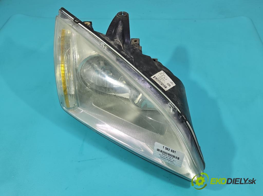 Ford Focus Mk2 2004-2011 1.6 16V 101 HP manual 74 kW 1596 cm3 5- Reflektor: pravý 4M51-13W029-AC (Svetlo predné pravé)