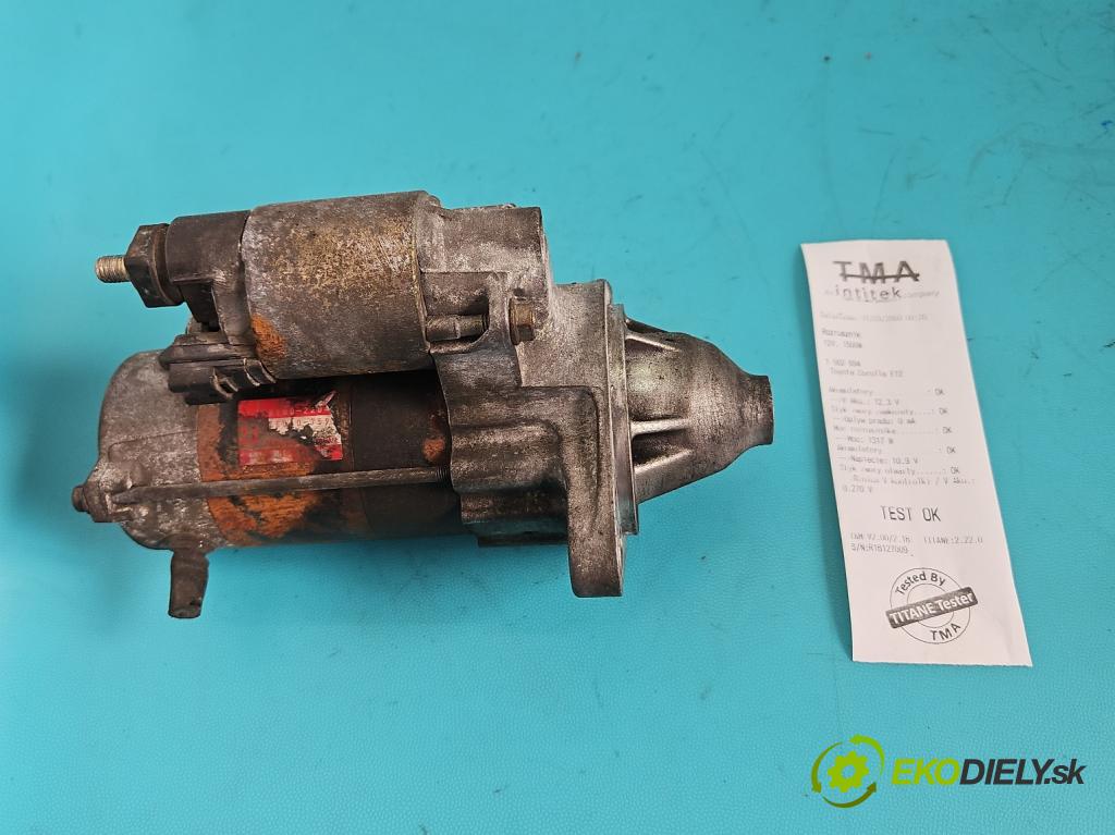 Toyota Corolla E12 2001-2009 1.6 vvti 110 HP manual 81 kW 1598 cm3 5- štartér  (Štartér)