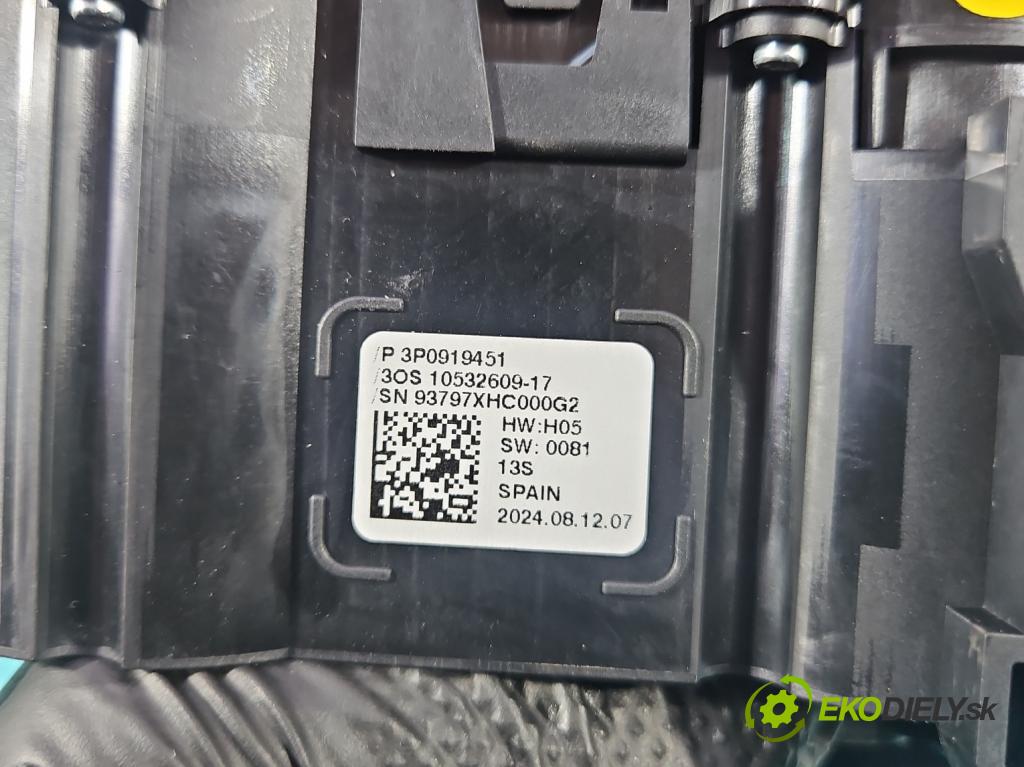 Skoda Superb IV 2023- 2.0 TDI 150 HP automatic 110 kW 1968 cm3 5- panel kúrenia 3P0919451