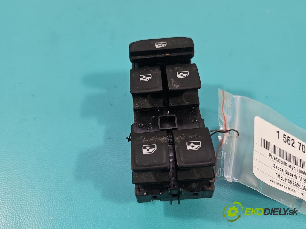 Skoda Superb IV 2023- 2.0 TDI 150 HP automatic 110 kW 1968 cm3 5- prepínač okien spätných zrkadiel 5G0959857D