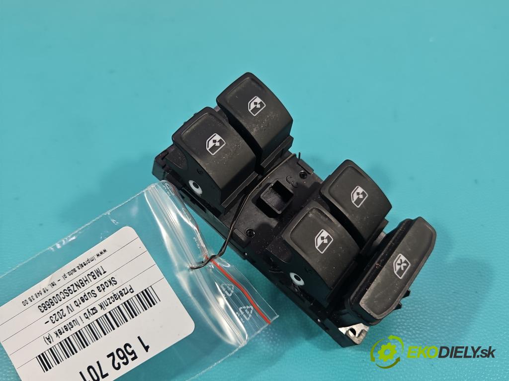 Skoda Superb IV 2023- 2.0 TDI 150 HP automatic 110 kW 1968 cm3 5- prepínač okien spätných zrkadiel 5G0959857D