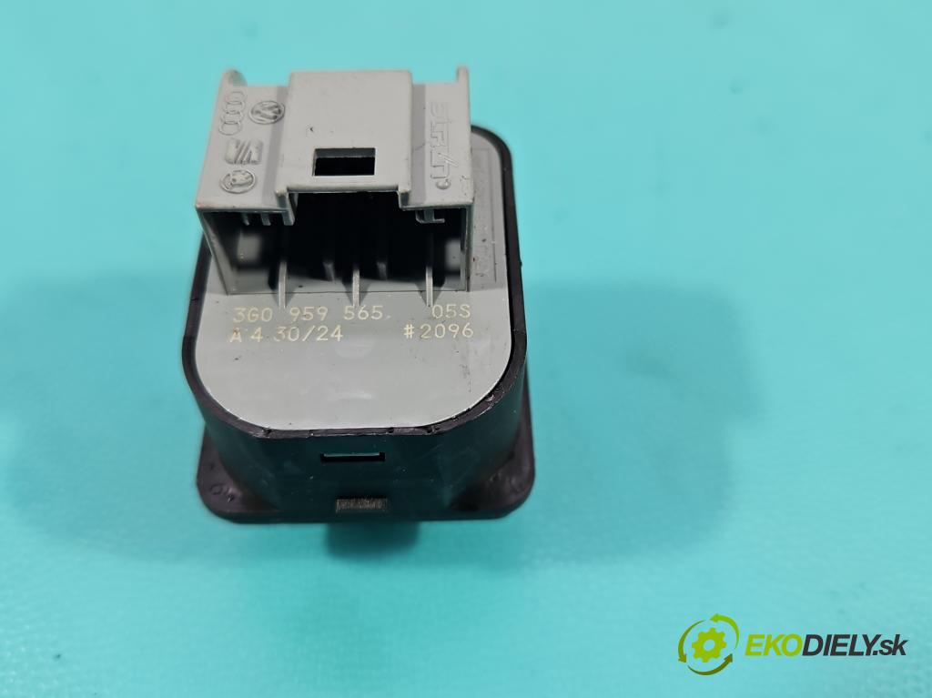 Skoda Superb IV 2023- 2.0 TDI 150 HP automatic 110 kW 1968 cm3 5- prepínač okien spätných zrkadiel 3G0959565