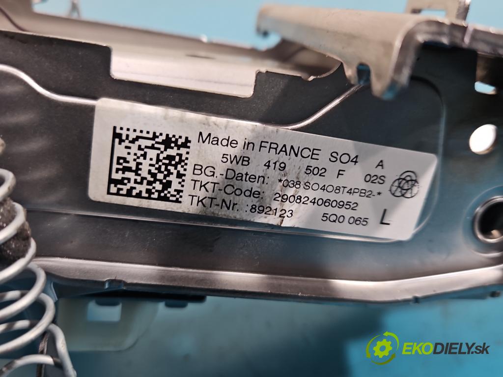 Skoda Superb IV 2023- 2.0 TDI 150 hp automatic 110 kW 1968 cm3 5- Sloupek volant 5WB419502F (Tyč řízení (volantu))