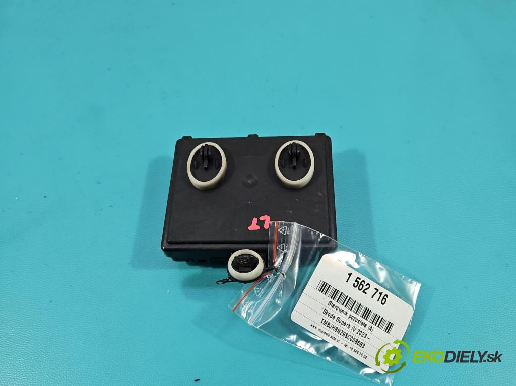 Skoda Superb IV 2023- 2.0 TDI 150 HP automatic 110 kW 1968 cm3 5- riadiaca jednotka ostatné 3WA959395A