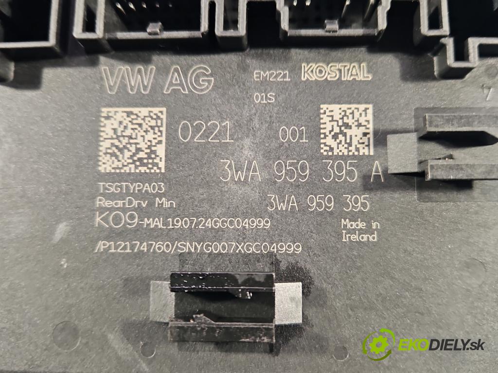 Skoda Superb IV 2023- 2.0 TDI 150 HP automatic 110 kW 1968 cm3 5- riadiaca jednotka ostatné 3WA959395A