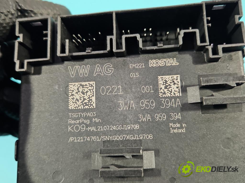 Skoda Superb IV 2023- 2.0 TDI 150 HP automatic 110 kW 1968 cm3 5- riadiaca jednotka ostatné 3WA959394A