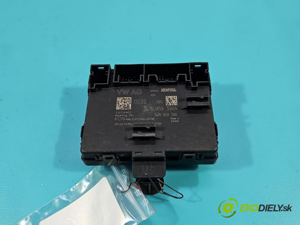 Skoda Superb IV 2023- 2.0 TDI 150 HP automatic 110 kW 1968 cm3 5- riadiaca jednotka ostatné 3WA959394A