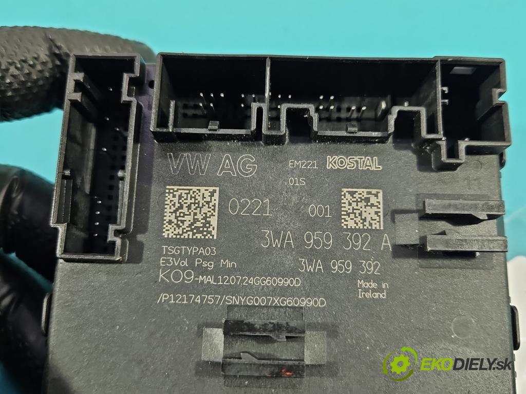 Skoda Superb IV 2023- 2.0 TDI 150 hp automatic 110 kW 1968 cm3 5- řídící jednotka 3WA959392A