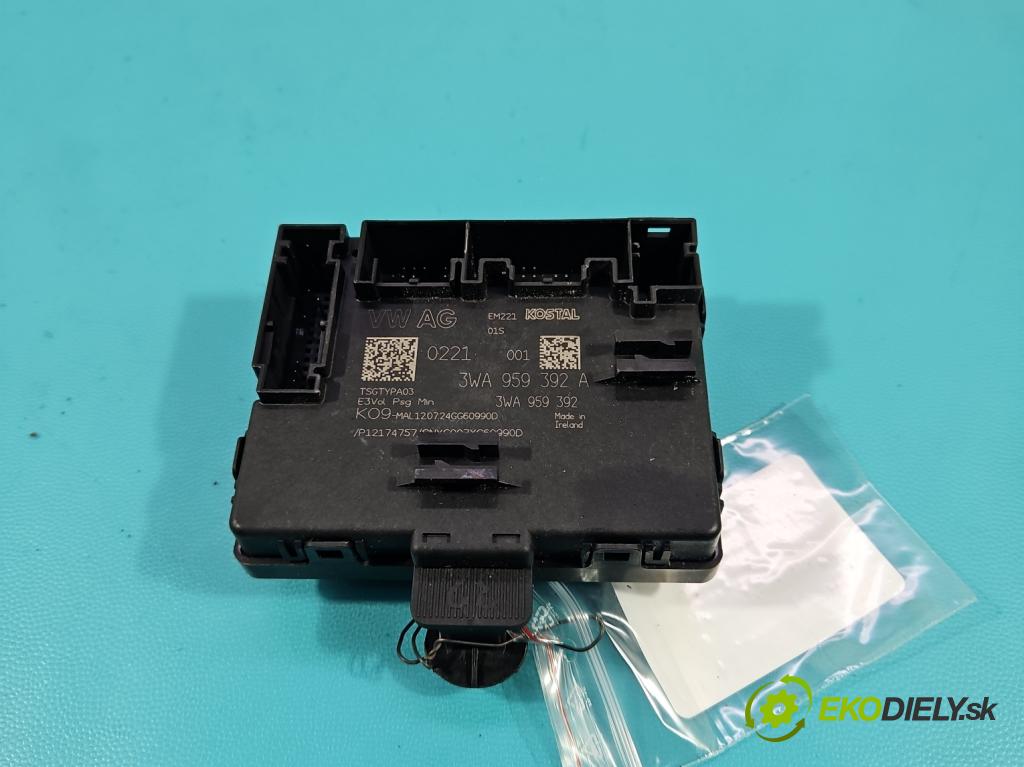 Skoda Superb IV 2023- 2.0 TDI 150 hp automatic 110 kW 1968 cm3 5- řídící jednotka 3WA959392A