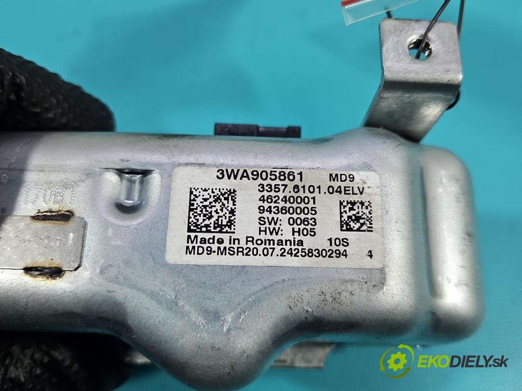 Skoda Superb IV 2023- 2.0 TDI 150 hp automatic 110 kW 1968 cm3 5- Blokada: řízení: 3WA905861 (Řízení ostatní)