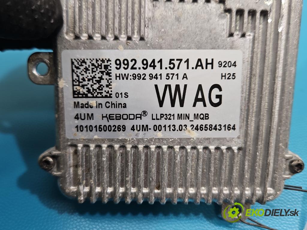 Skoda Superb IV 2023- 2.0 TDI 150 HP automatic 110 kW 1968 cm3 5- modul lampy: 992941571AH