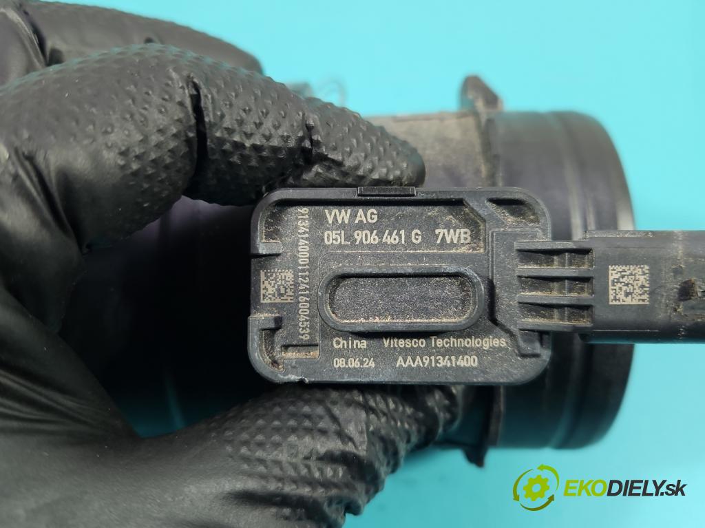 Skoda Superb IV 2023- 2.0 TDI 150 HP automatic 110 kW 1968 cm3 5- průtokoměr: 05L906461G (Váha vzduchu)