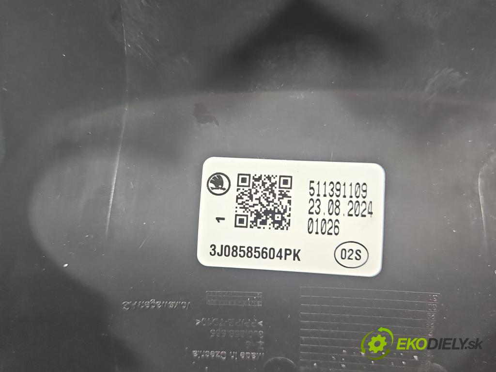 Skoda Superb IV 2023- 2.0 TDI 150 HP automatic 110 kW 1968 cm3 5- obal počítadlo: 3J08585604PK