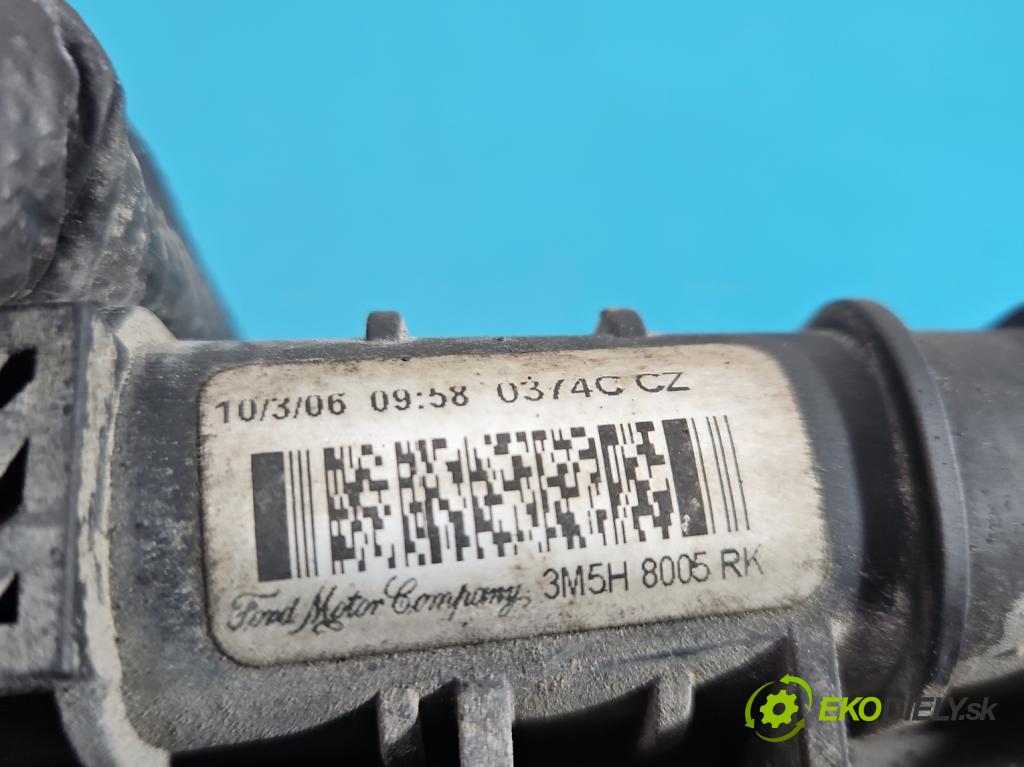Ford Focus Mk2 2004-2011 1.6 16V 101 HP manual 74 kW 1596 cm3 5- chladič voda: 3M5H-8005-RK (Chladič vody)