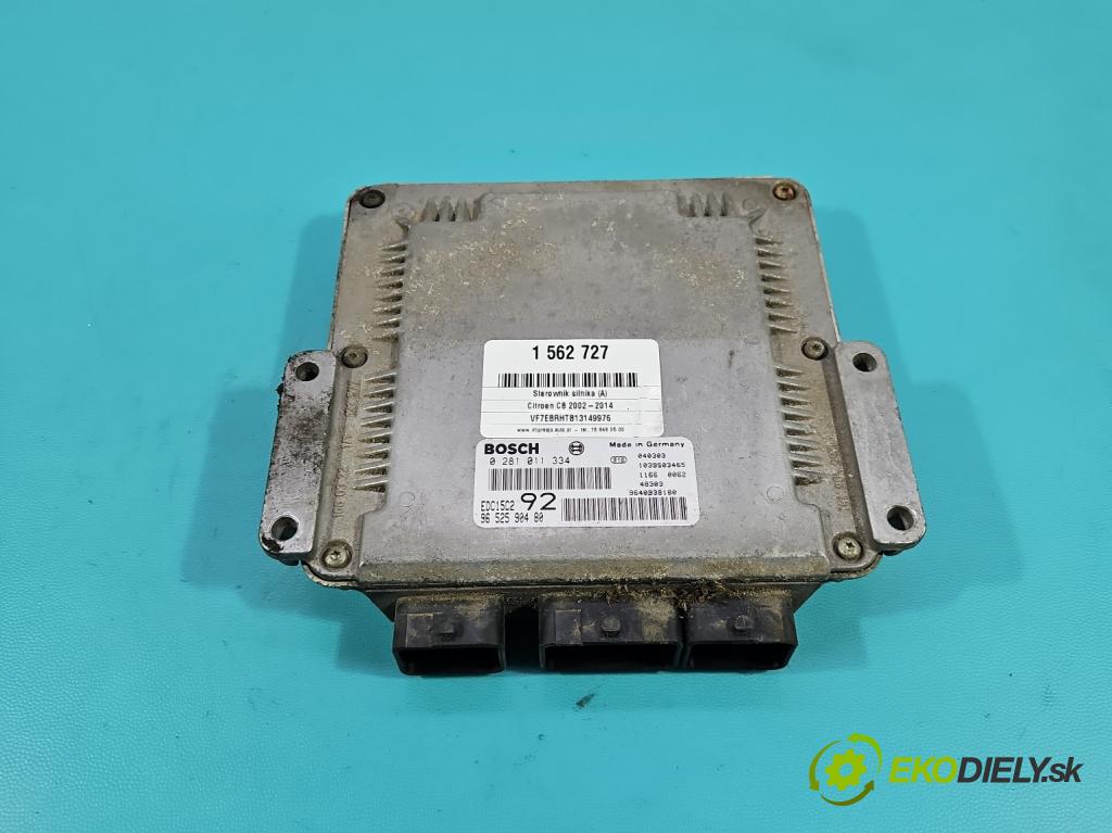 Citroen C8 2002-2014 2.0 hdi 107 HP manual 79 kW 1997 cm3 5- riadiaca jednotka motora 9652590480