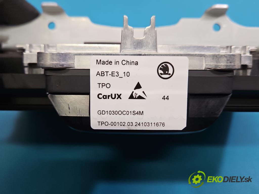 Skoda Superb IV 2023- 2.0 TDI 150 hp automatic 110 kW 1968 cm3 5- displej 57H919603 (Přístrojová deska)