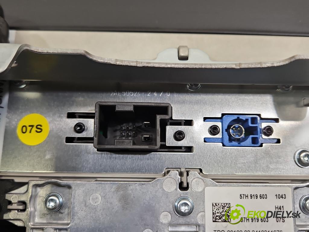 Skoda Superb IV 2023- 2.0 TDI 150 hp automatic 110 kW 1968 cm3 5- displej 57H919603 (Přístrojová deska)