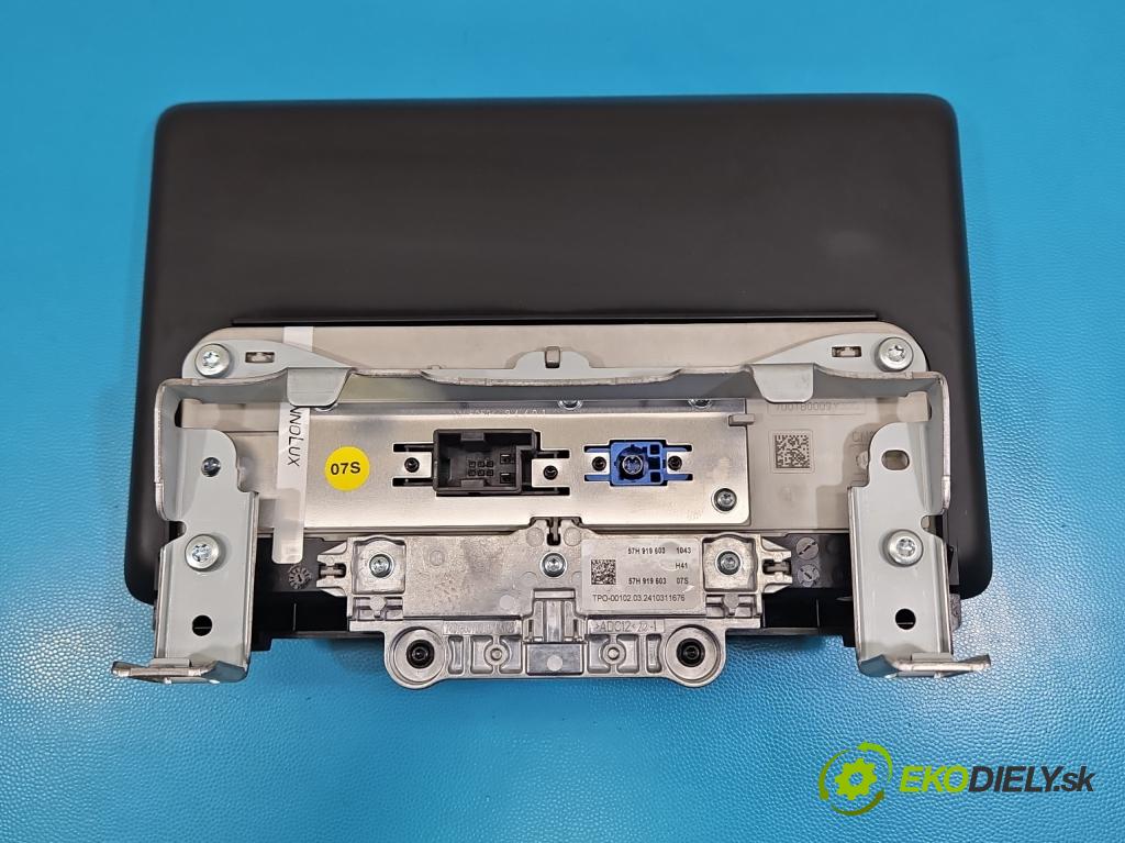 Skoda Superb IV 2023- 2.0 TDI 150 hp automatic 110 kW 1968 cm3 5- displej 57H919603 (Přístrojová deska)