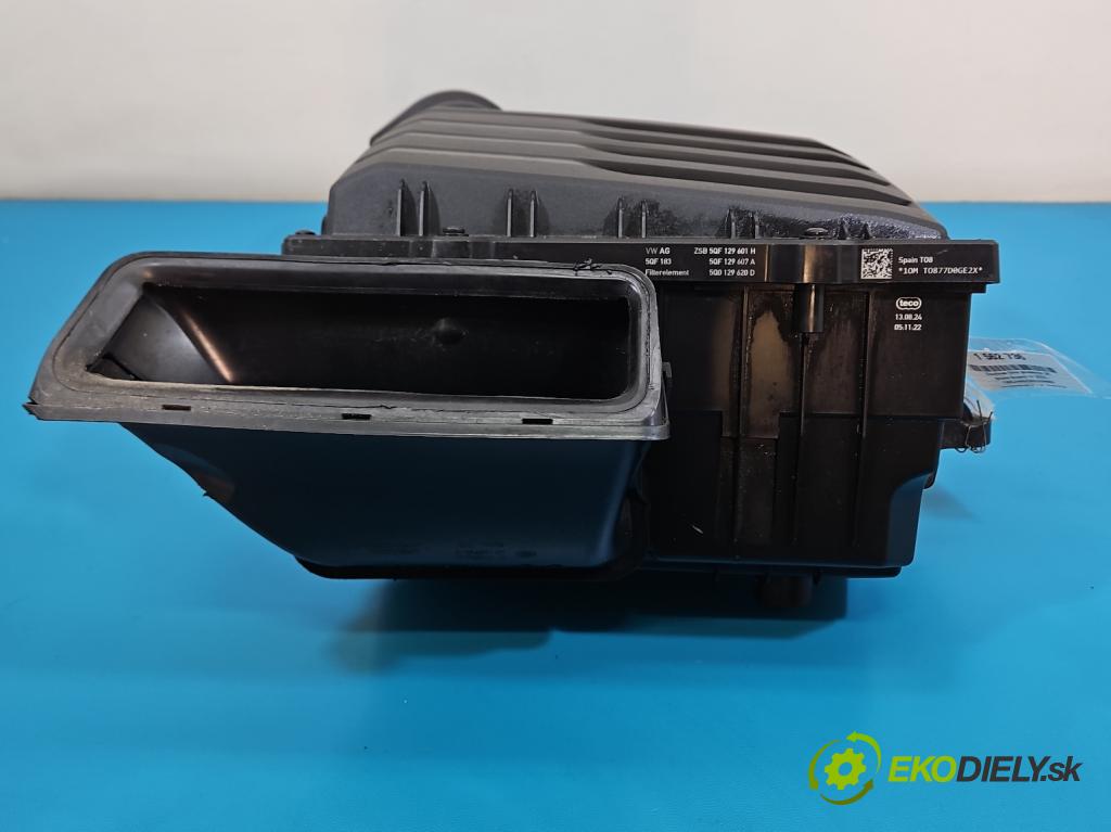 Skoda Superb IV 2023- 2.0 TDI 150 HP automatic 110 kW 1968 cm3 5- obal filtra vzduchu 5QF129601H (Obal vzduchového filtra)