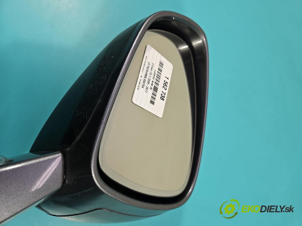 Citroen C5 II 2008-2017 2.0 hdi 136 HP manual 100 kW 1997 cm3 4- zrkadlo ľavé  (Kľučka dverí ostatné)