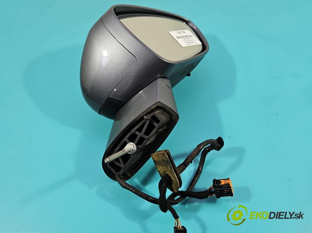 Citroen C5 II 2008-2017 2.0 hdi 136 HP manual 100 kW 1997 cm3 4- zrkadlo pravé  (Kľučka dverí ostatné)