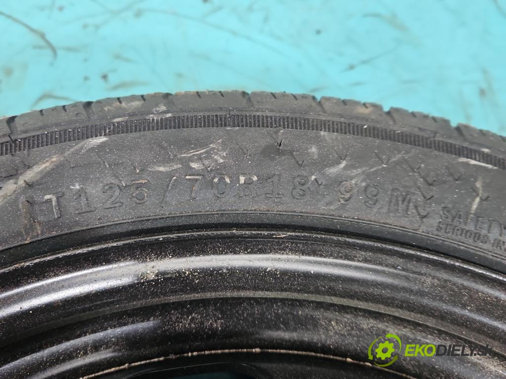 Skoda Superb IV 2023- 2.0 TDI 150 hp automatic 110 kW 1968 cm3 5- kolo náhradní 18" 5QF6010270/S