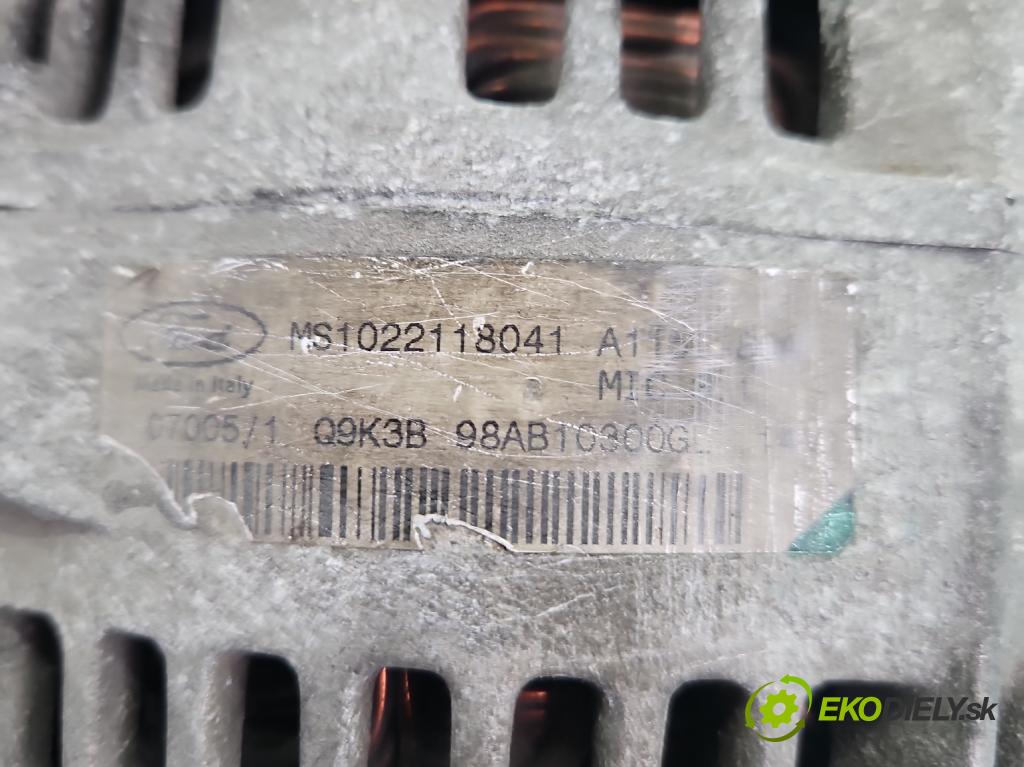 Ford Focus Mk2 2004-2011 1.6 16V 101 hp manual 74 kW 1596 cm3 5- Alternator 98AB10300GL (Alternátor)