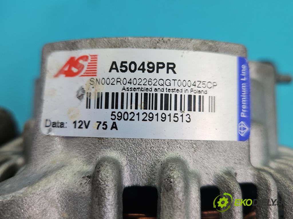 Suzuki SX4 I 2006-2014 1.6 16V M16A 120 hp manual 88 kW 1586 cm3 5- Alternator  (Alternátor)