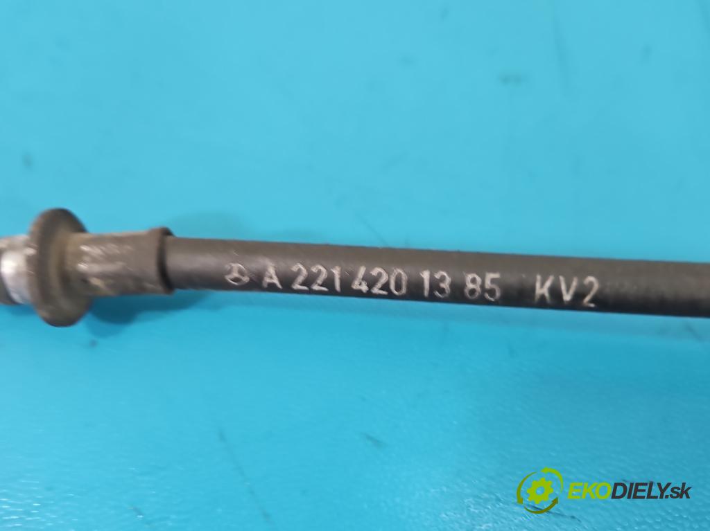 Mercedes S W221 2005-2013 3.5 V6 272 HP automatic 200 kW 3498 cm3 4- Brzda manuál: elektrický: A2214302849 (Ručná brzda)