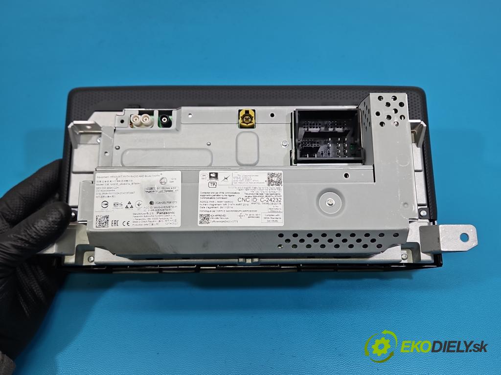 Skoda Octavia IV 2019- 2.0 TDI 116 HP manual 85 kW 1968 cm3 5- Radio originál 5E3035869A