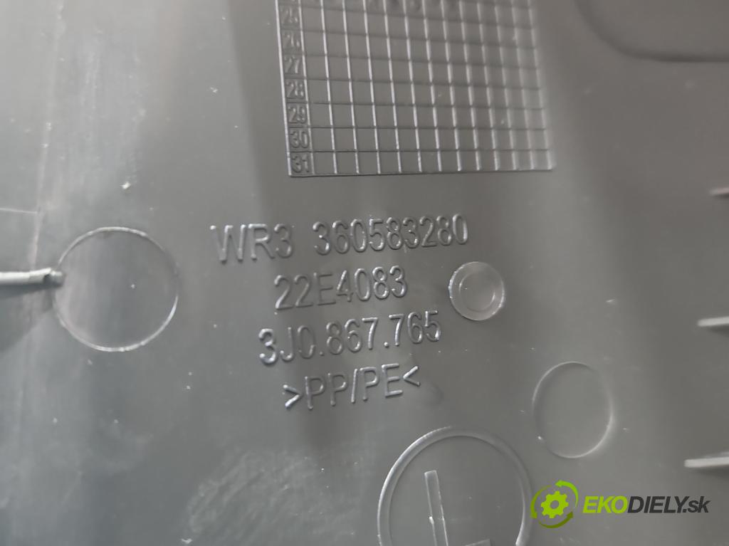 Skoda Superb IV 2023- 2.0 TDI 150 hp automatic 110 kW 1968 cm3 5- kryt plastová 3J0867765