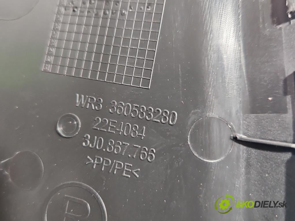 Skoda Superb IV 2023- 2.0 TDI 150 hp automatic 110 kW 1968 cm3 5- kryt plastová 3J0867766