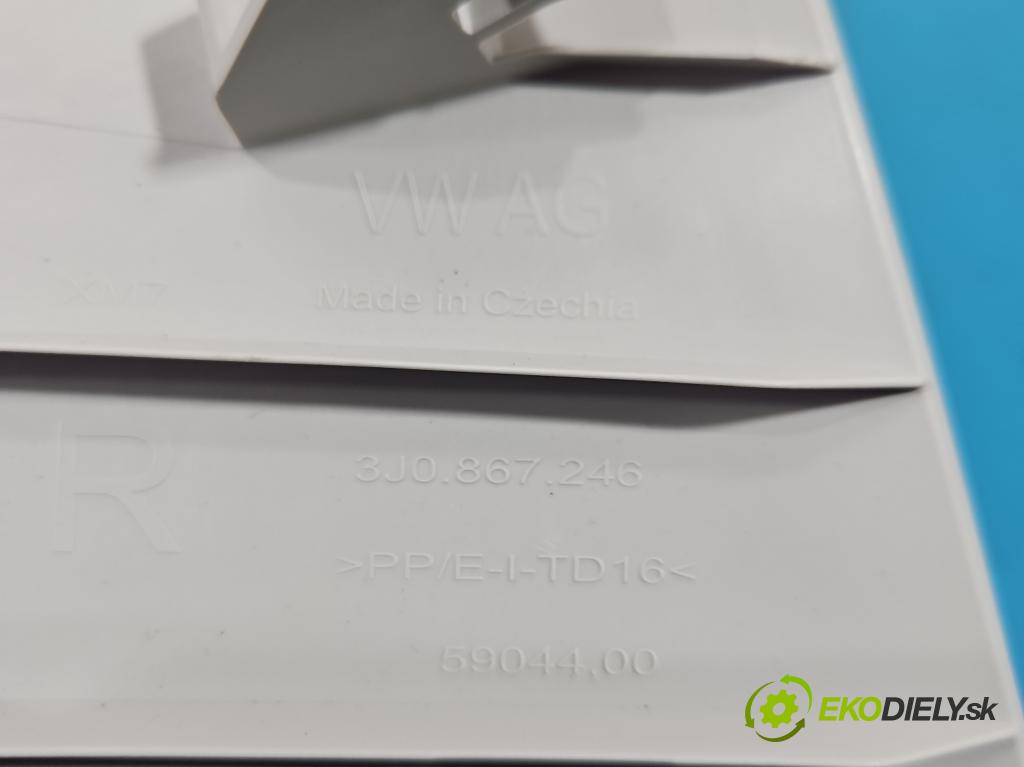 Skoda Superb IV 2023- 2.0 TDI 150 hp automatic 110 kW 1968 cm3 5- kryt plastová 3J0867246