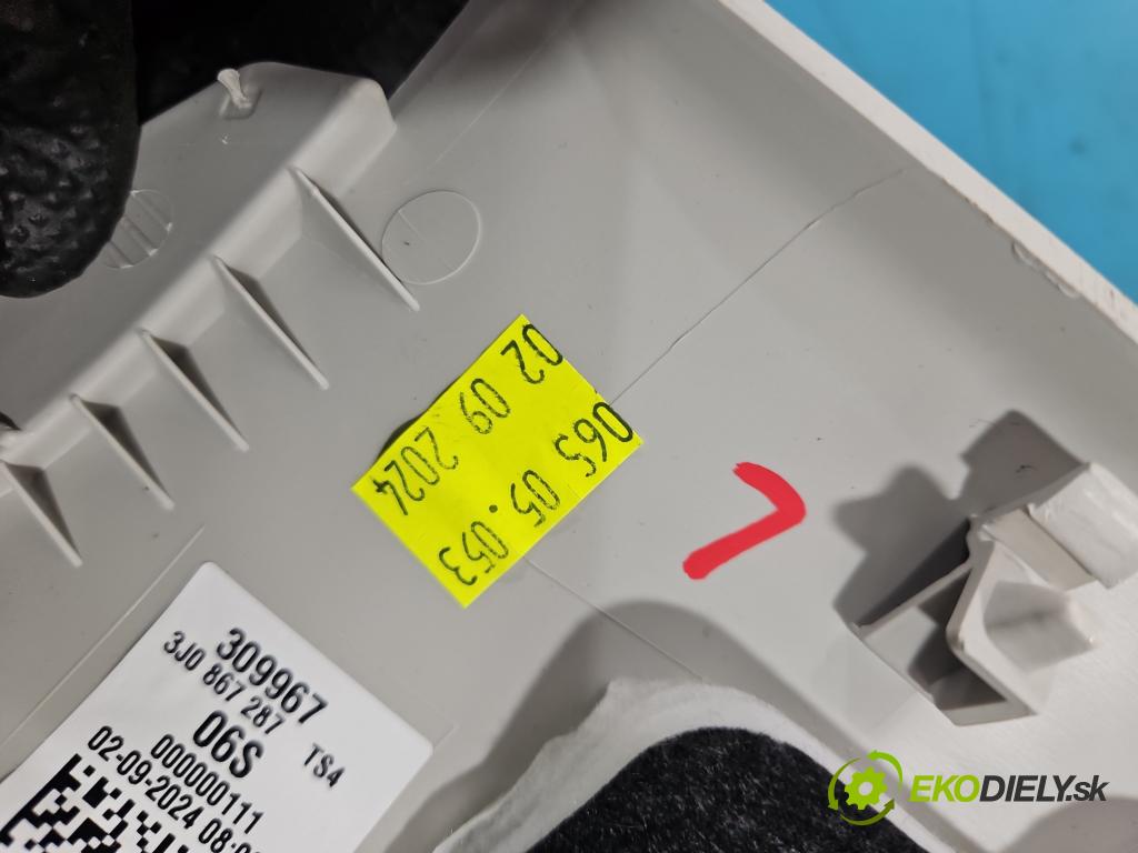 Skoda Superb IV 2023- 2.0 TDI 150 hp automatic 110 kW 1968 cm3 5- kryt plastová 3J0867287