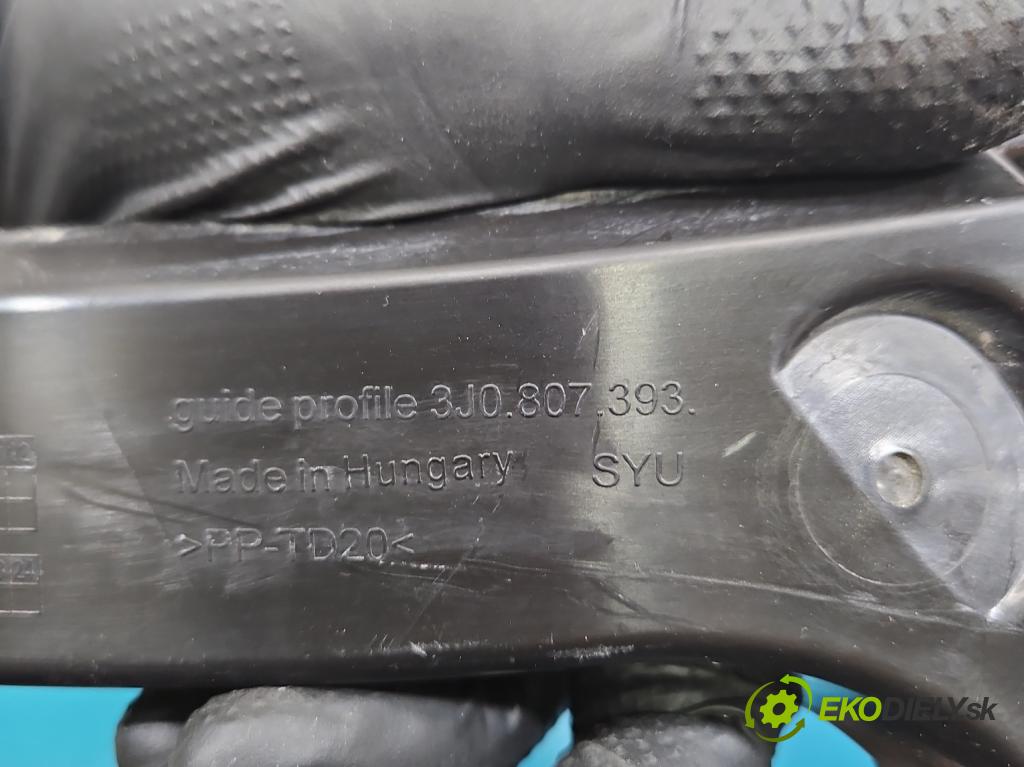 Skoda Superb IV 2023- 2.0 TDI 150 hp automatic 110 kW 1968 cm3 5- Boty: nárazníku zadní levý 3J0807393
